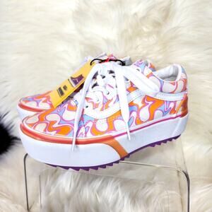 VANS UV Activated Old School Stacked Sneaker’s | Retro Style | Size 5 | NWT
